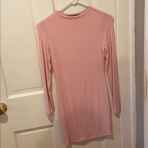 Naked Wardrobe light pink dress